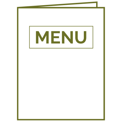 Impression de menus pour restaurant à l'imprimerie Souquet, Romans-sur-Isère - Bourg-de-Péage - Valence 26